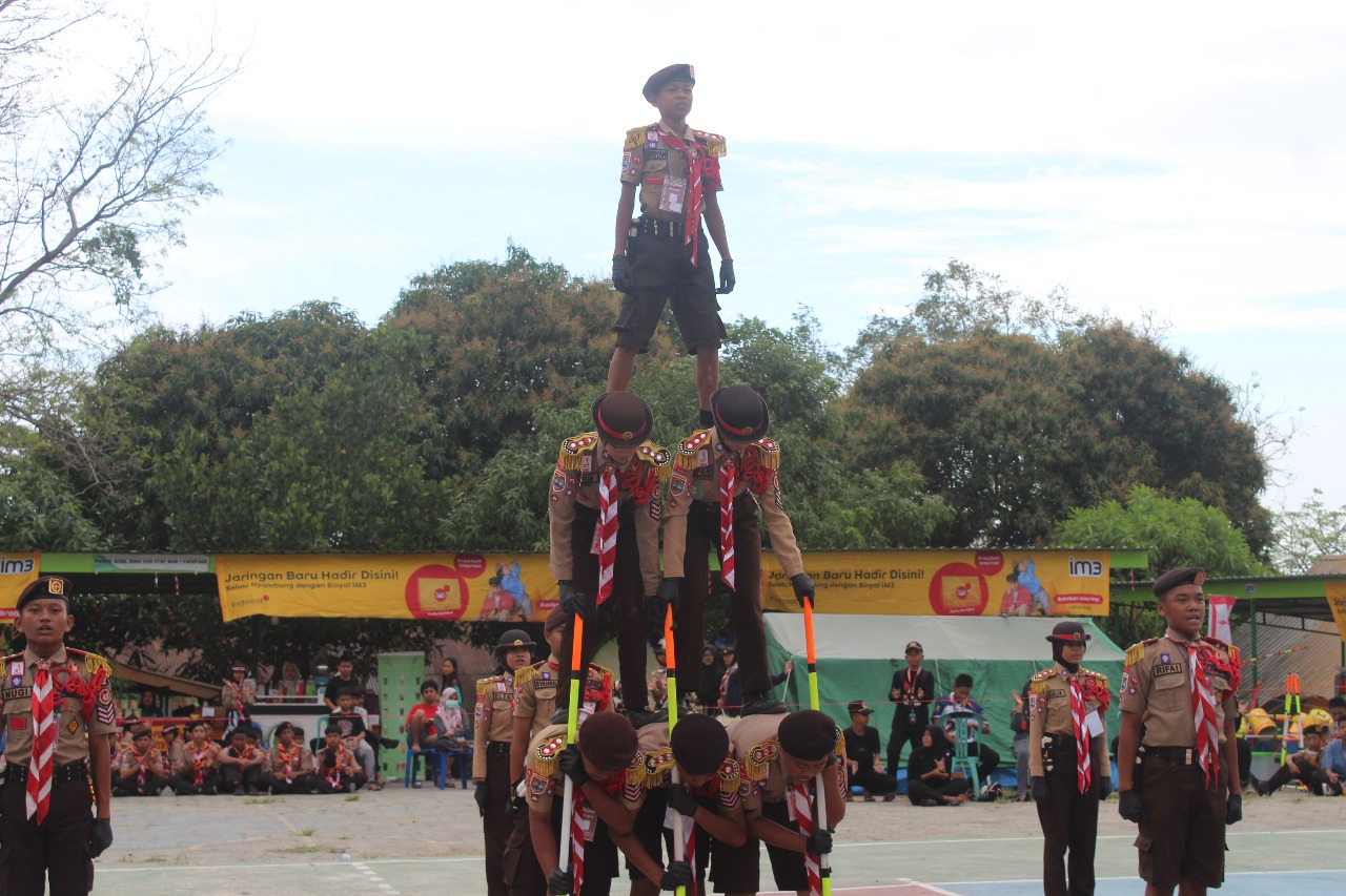 Lomba Yel-Yel Kreasi dan Sandi Berantai di Ajang FCC IV MAN 1 Parepare