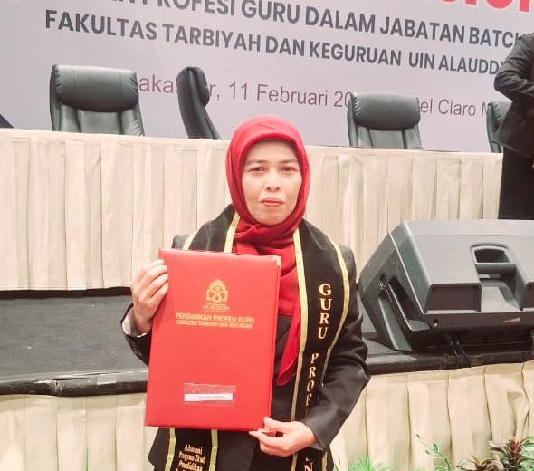 Pendidik MIS Darul Falah Bikeru dikukuhkan dalam Yudisium Pendidikan Profesi Guru (PPG) Batch 3 Tahun 2025