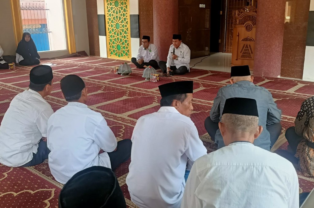 Manasik jemaah haji Maros. (Foto: ist)