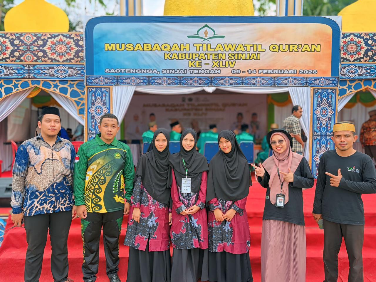 Tim Cerdas Cermat Putri kecamatan Tellulimpoe masuk Final MTQ Kabupaten Sinjai