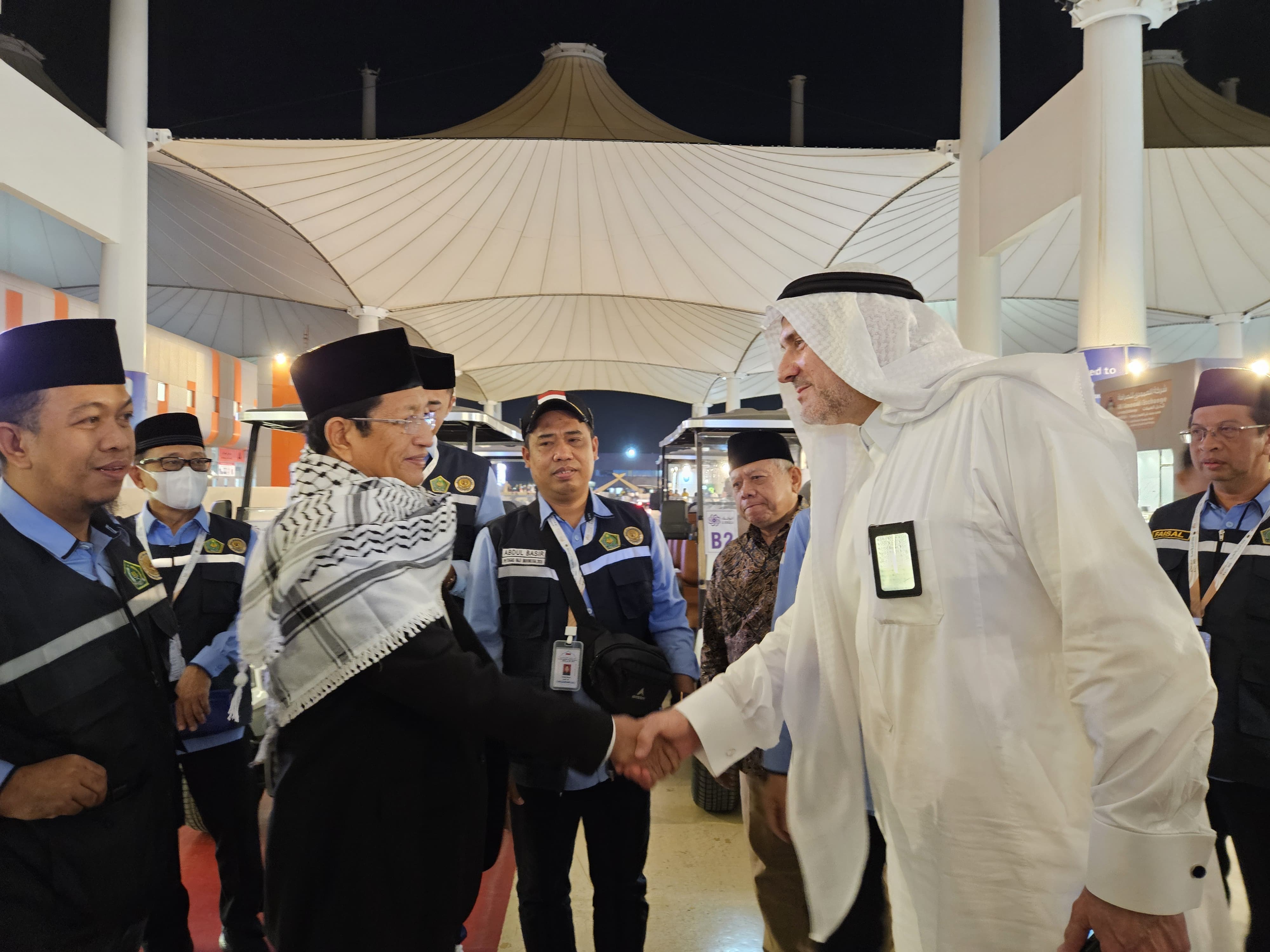 Menteri Agama RI selaku Amirulhajj bersama Rombongan tiba di Jeddah