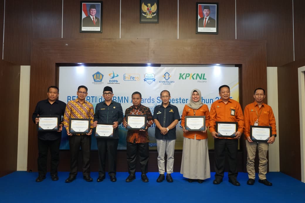 Peraih penghargaan dalam ajang BERARTI dan BMN Awards Semester I Tahun 2025 yang digelar oleh KPPN Palopo