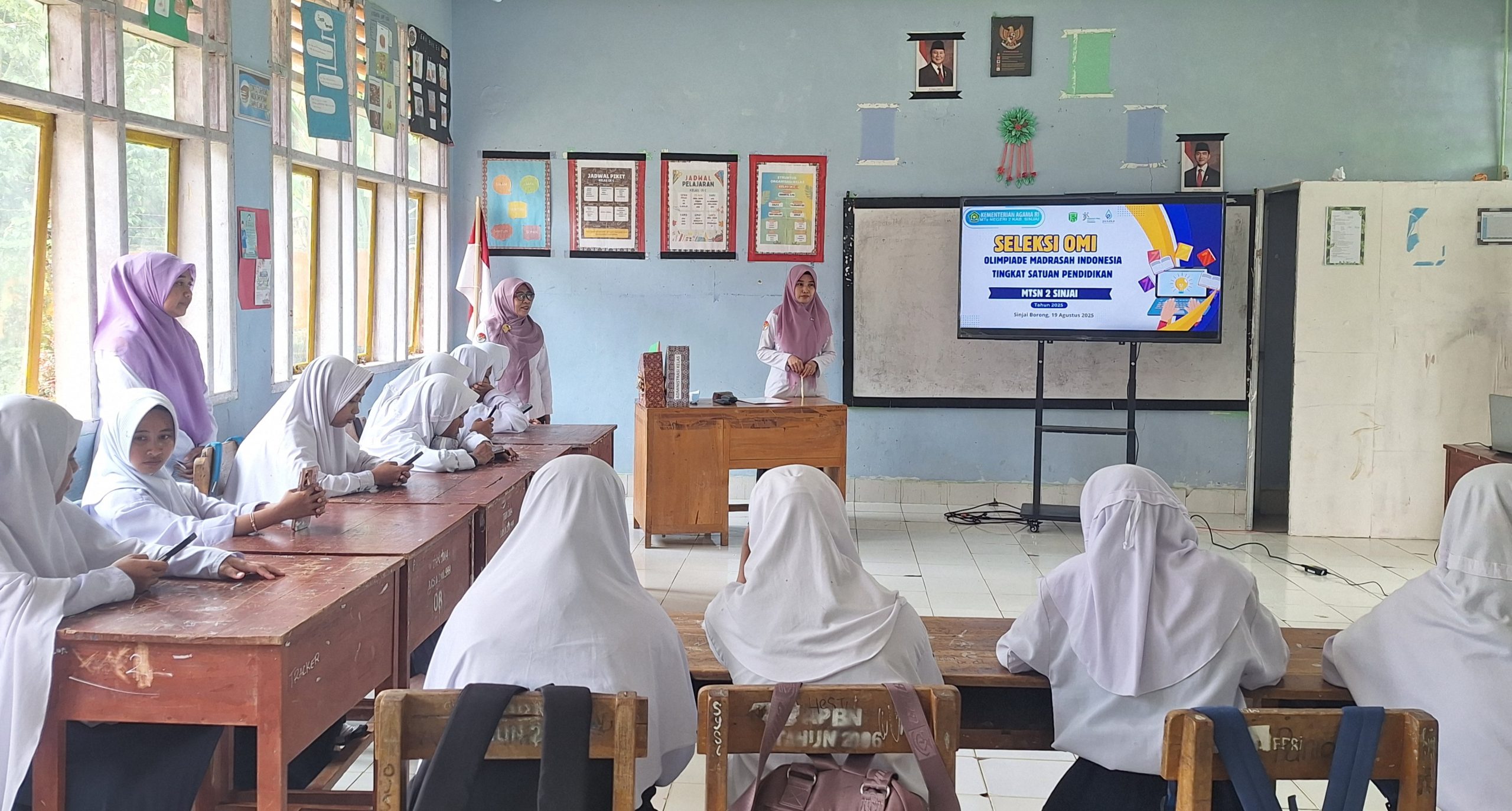 Seleksi OMI MTsN 2 Sinjai: Cetak Generasi Madrasah Unggul dalam Sains dan Teknologi