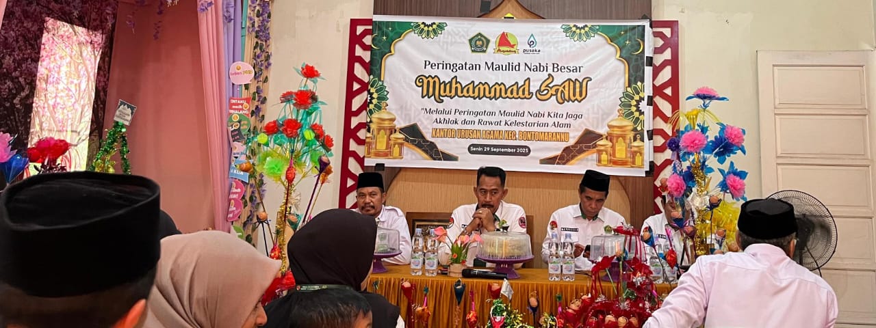 Kasubbag TU saat beri arahan