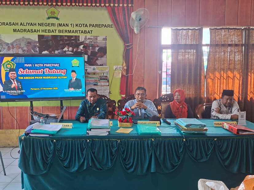 Penilaian Kinerja Kepala Madrasah di MAN 1 Kota Parepare