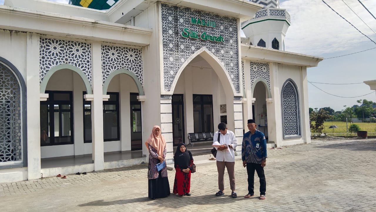 Proses sertifikasi tanah wakaf lahan masjid di Bantimurung (foto: ist)