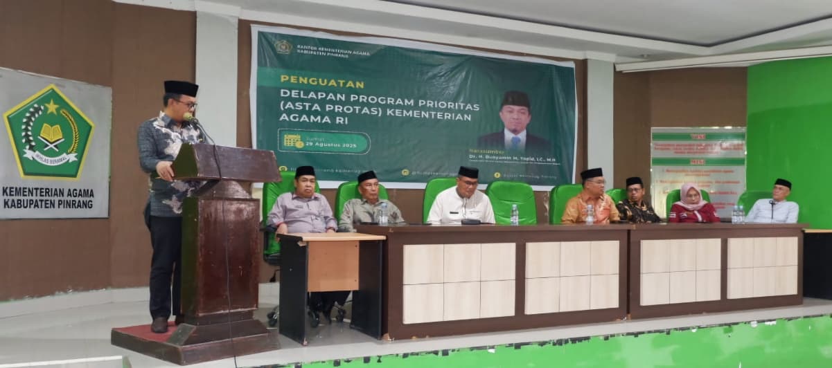 Tenaga Ahli Menteri Agama RI Dorong Pembumian Asta Protas Kemenag RI