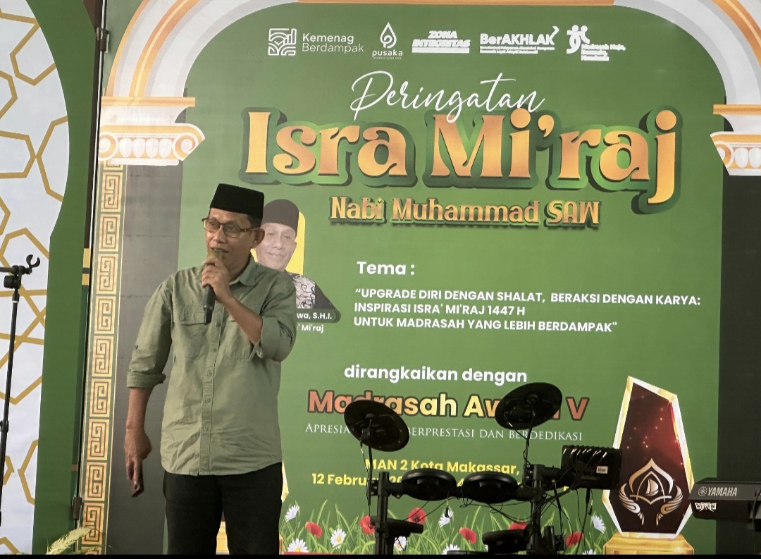 Plh Kasubag TU memberikan Sambutan