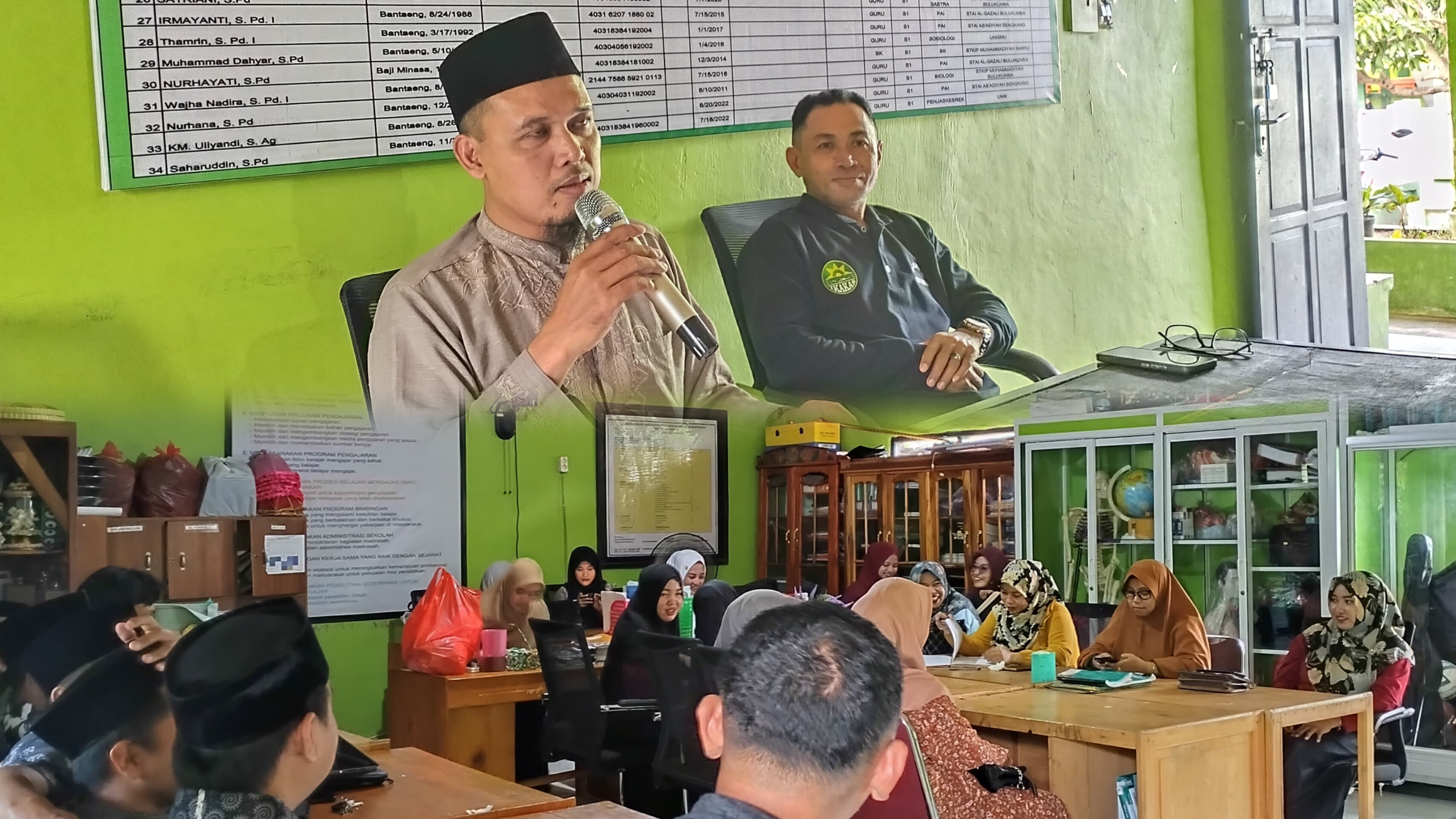 MAS As'adiyah Dapoko Gelar Rapat Pembagian Tugas Tahun Ajaran Baru pada Sabtu, 12 Juli 2025 (Foto: Humas MAS As'adiyah Dapoko)