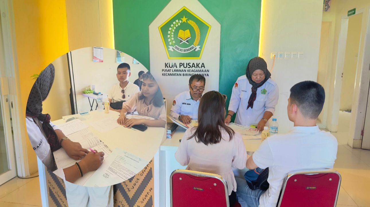 “WNA Taiwan Mau Nikah, Petugas KUA Langsung Turun Tangan! Siapakah Dia?!”