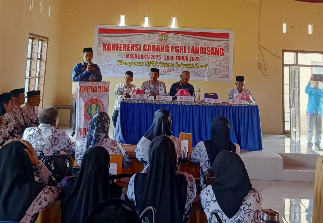 PGRI Lanrisang Gelar Konferensi Cabang 2025, KUA Lanrisang Ikut Berpartisipasi