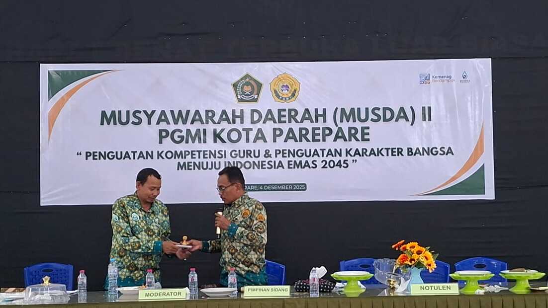 Musda II PGMI Kota Parepare Tetapkan Rusman Madina sebagai Ketua Periode 2025–2030