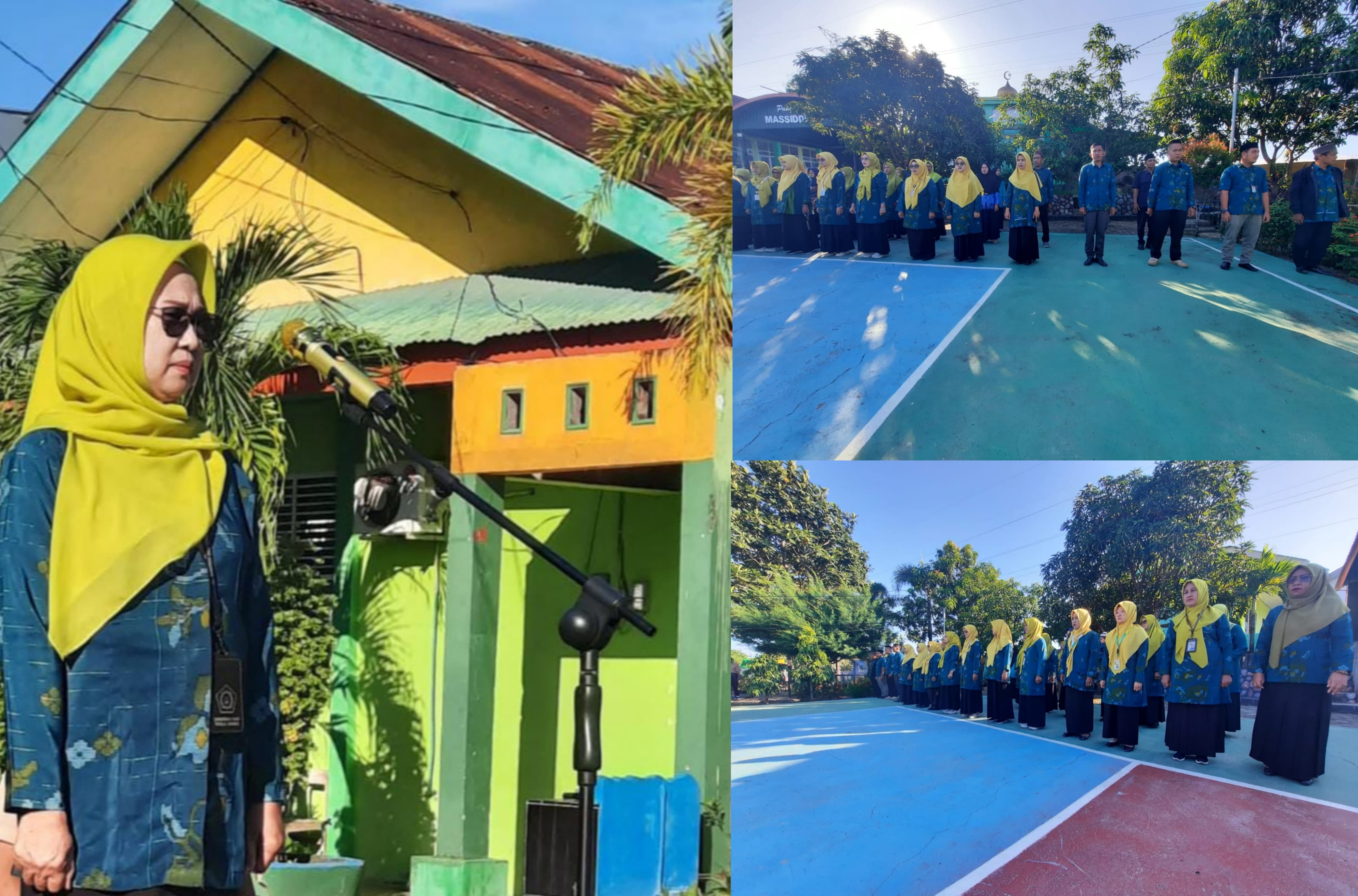 Upacara Hardiknas MAN 2 Kota Parepare