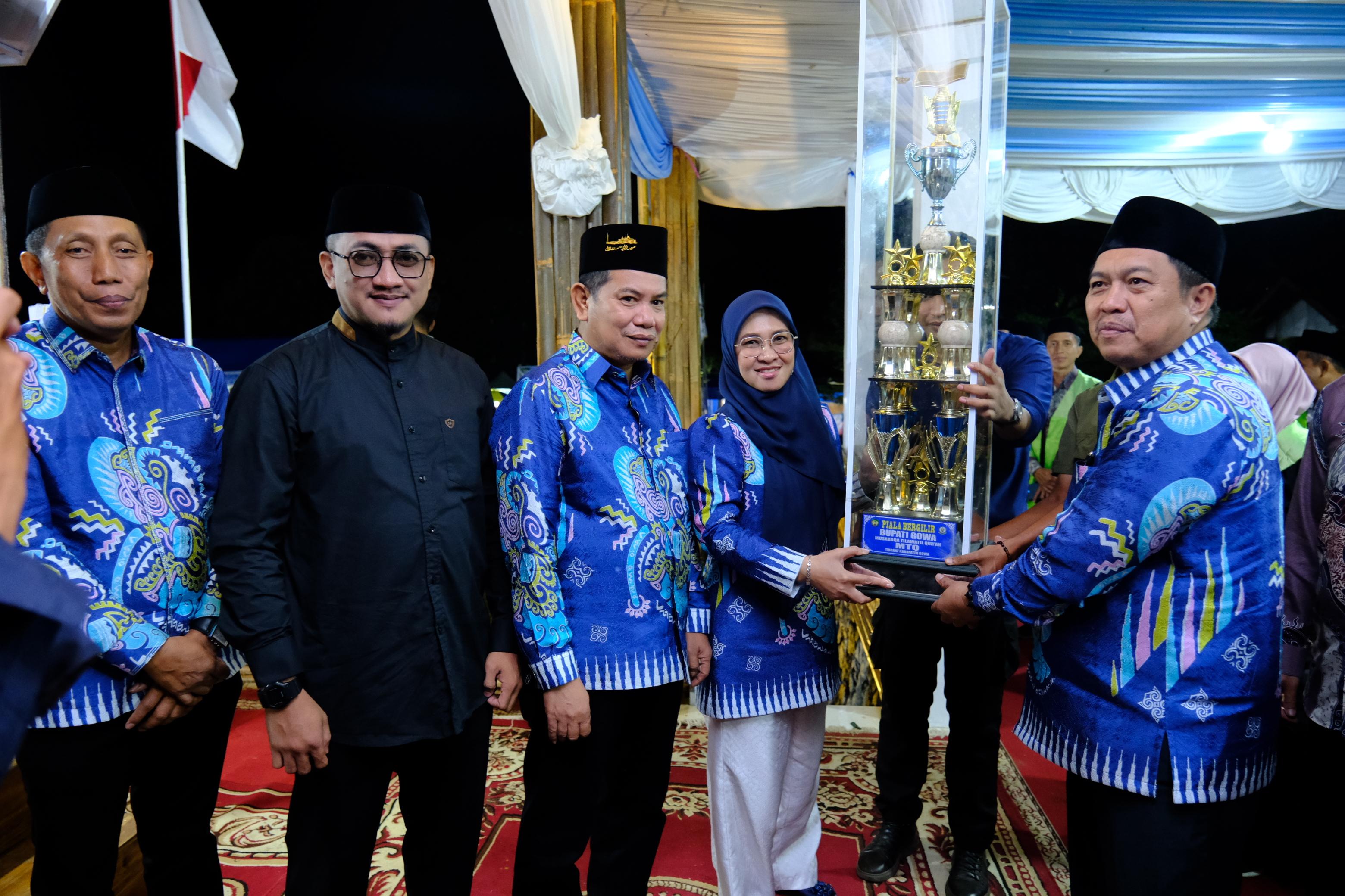 Bupati Gowa bersama Kakankemenag Gowa