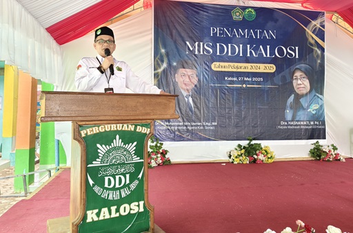 Penamatan MIS DDI Kalosi, Kakan Kemenag Sidrap Kembali Tegaskan Acara Penamatan Murni Permintaan Orang Tua