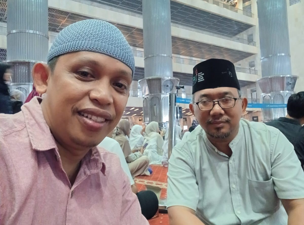foto bersama kasubdit tim penyuluh Agama Kemenag RI Bapak Huru Susanto