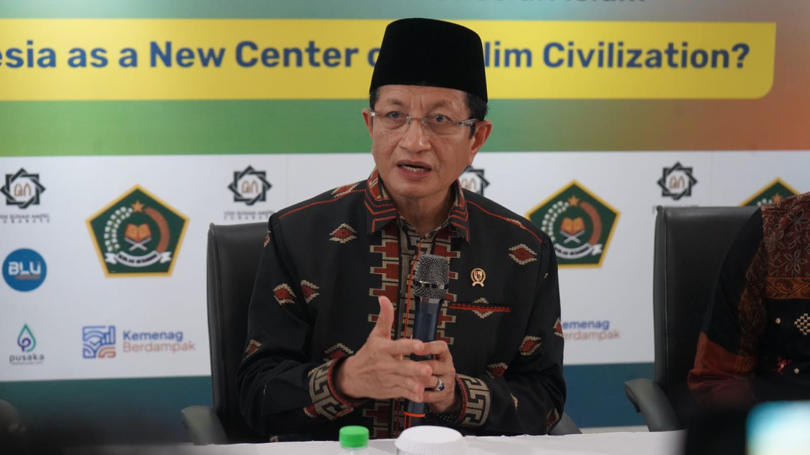 Menag Ri Prof. Dr. KH. Nasaruddin Umar, MA.
