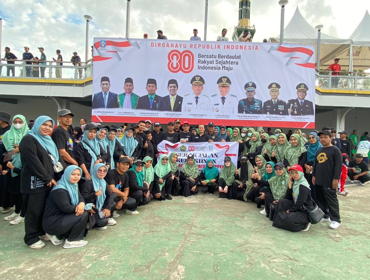 Semarak gerak jalan Santai