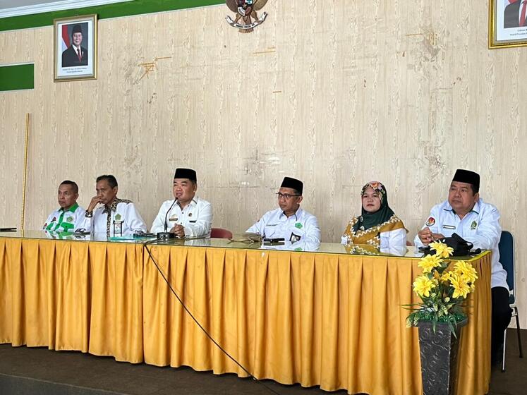 Rakor Perdana Bersama Pimpinan Baru