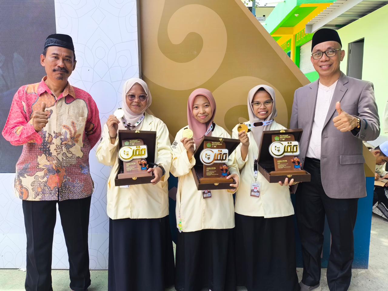 Santri Asal Parepare Antarkan Sulsel Raih Juara 1 Debat Bahasa Arab pada MQKN VIII di Wajo
