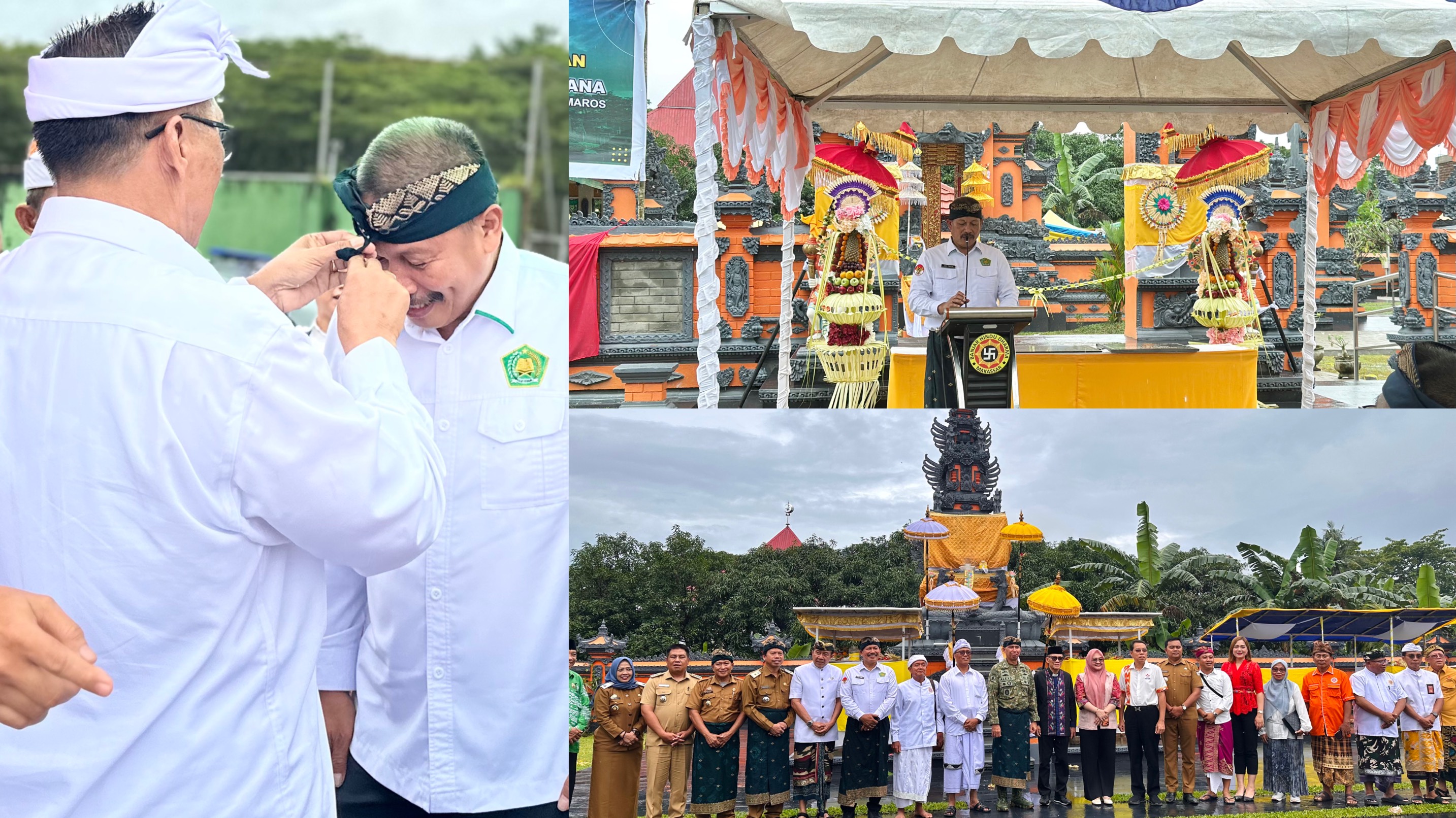 Peresmian Pura Agung