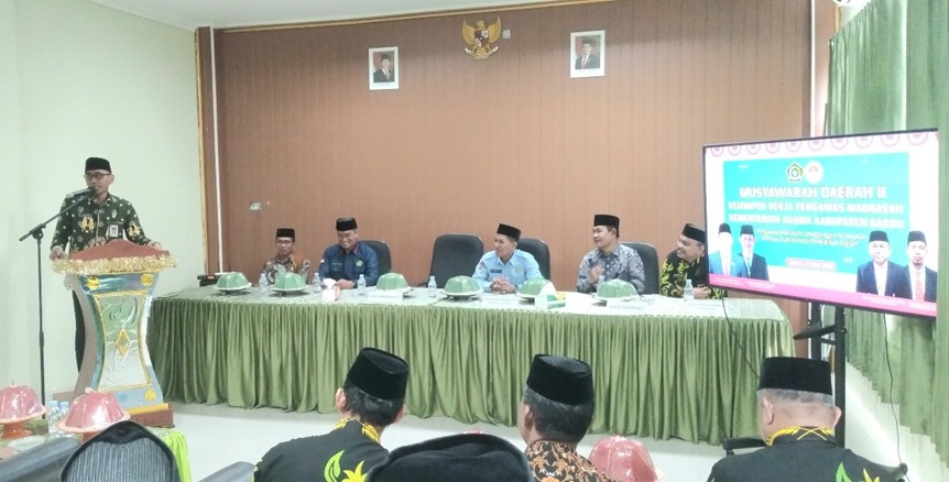 Musyawarah Daerah (Musyda) II Pokjawas Madrasah Kabupaten Barru dibuka secara resmi Kakan Kemenag Barru H. Jamaruddin