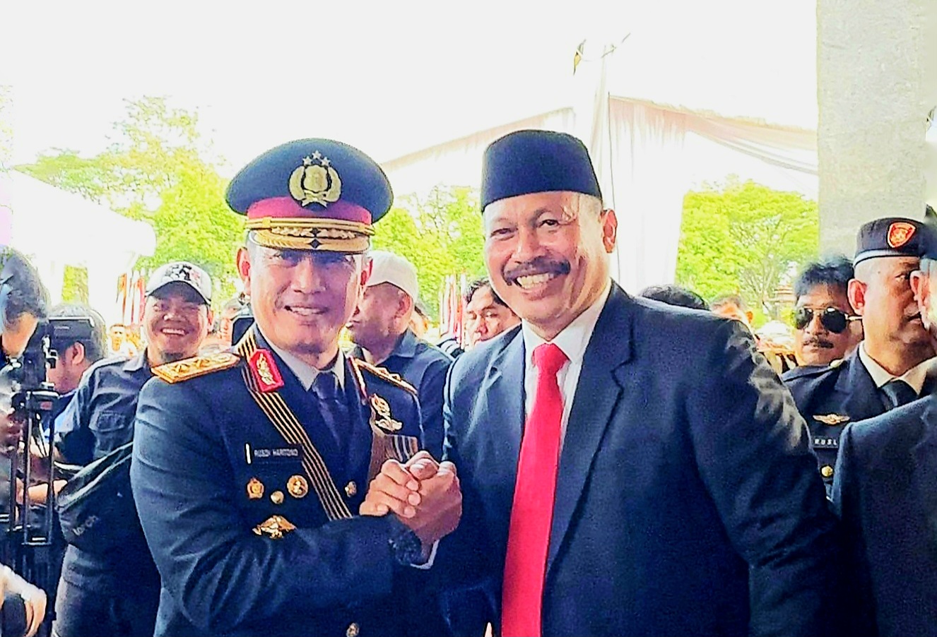 Hadiri Upacara HUT Bhayangkara Ke-79,  Kanwil Kemenag Sulsel Sebut Tugas Polri Mulia dan Bernilai Ibadah