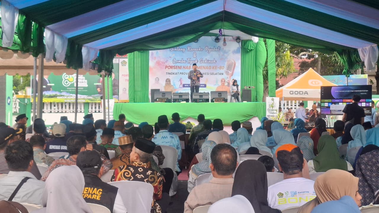 Penutupan Rangkaian Peringatan HAB ke-80 di Bone