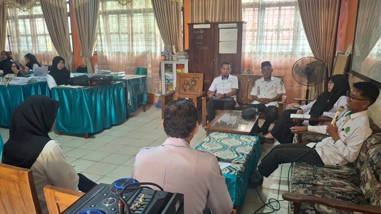 MTsN 1 Sidrap Gelar Rapat Koordinasi Pembelajaran Daring dengan Pemanfaatan Teknologi.