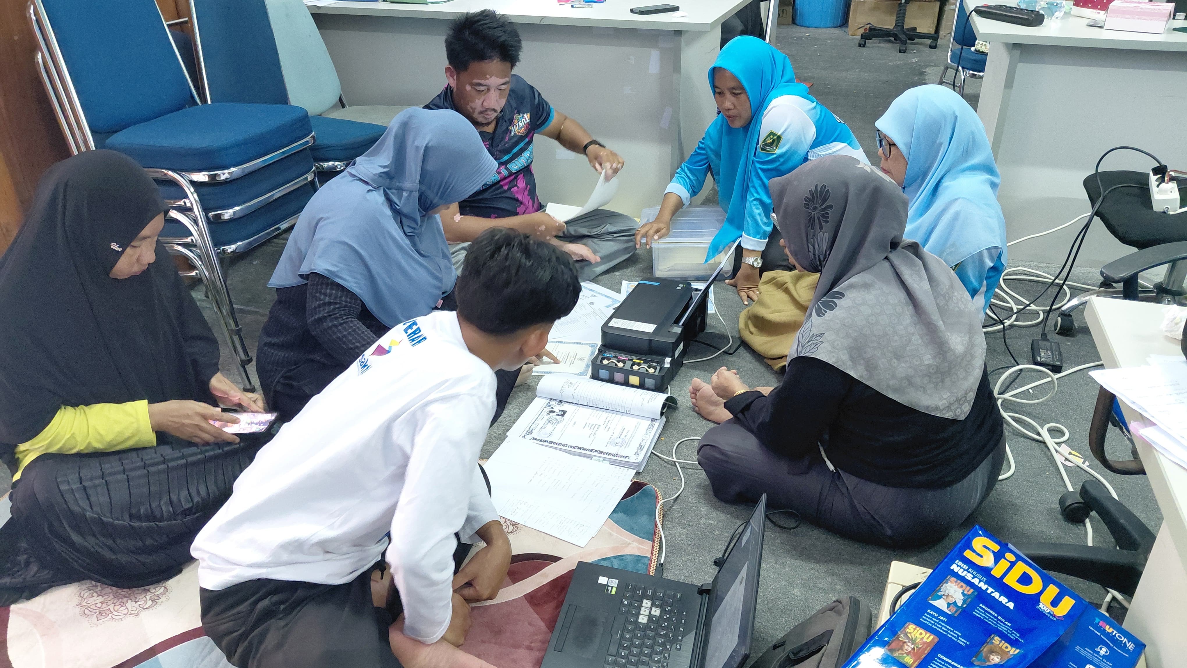 Pencetakan Ijazah 197 Siswa