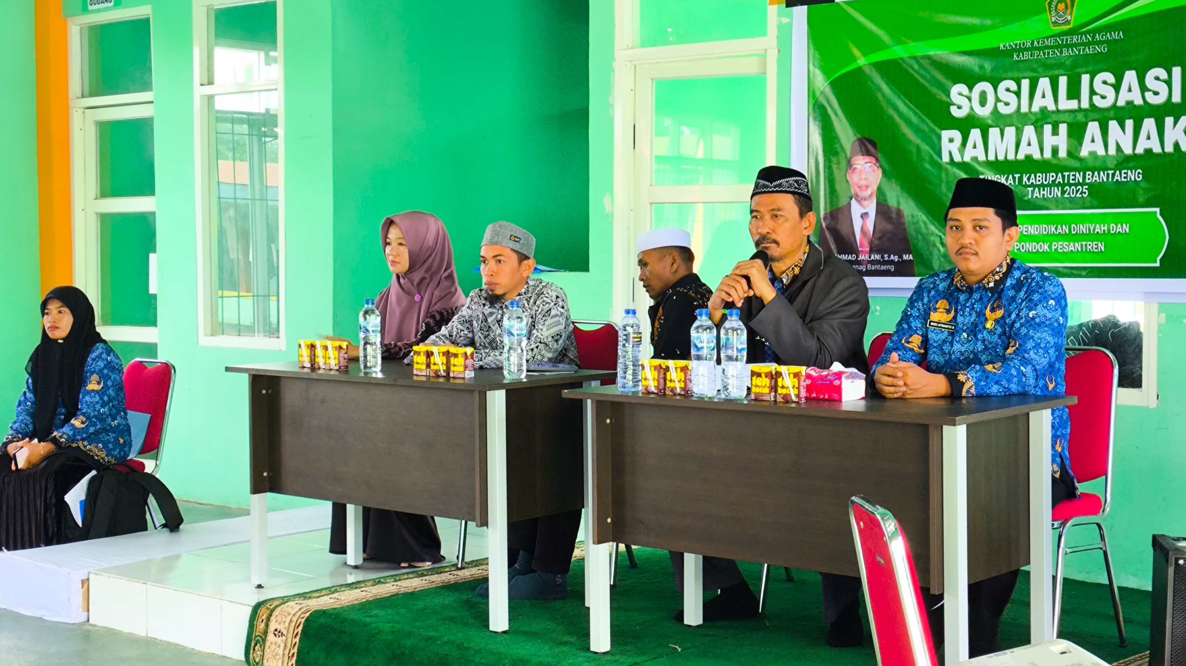 Sosialisasi Pesantren Ramah Anak: Kasi PD Pontren Kemenag Bantaeng Kunjungi Tiga Ponpes pada Kamis, 17 Juli 2025 (Foto: PD Pontren Kemenag Bantaeng)