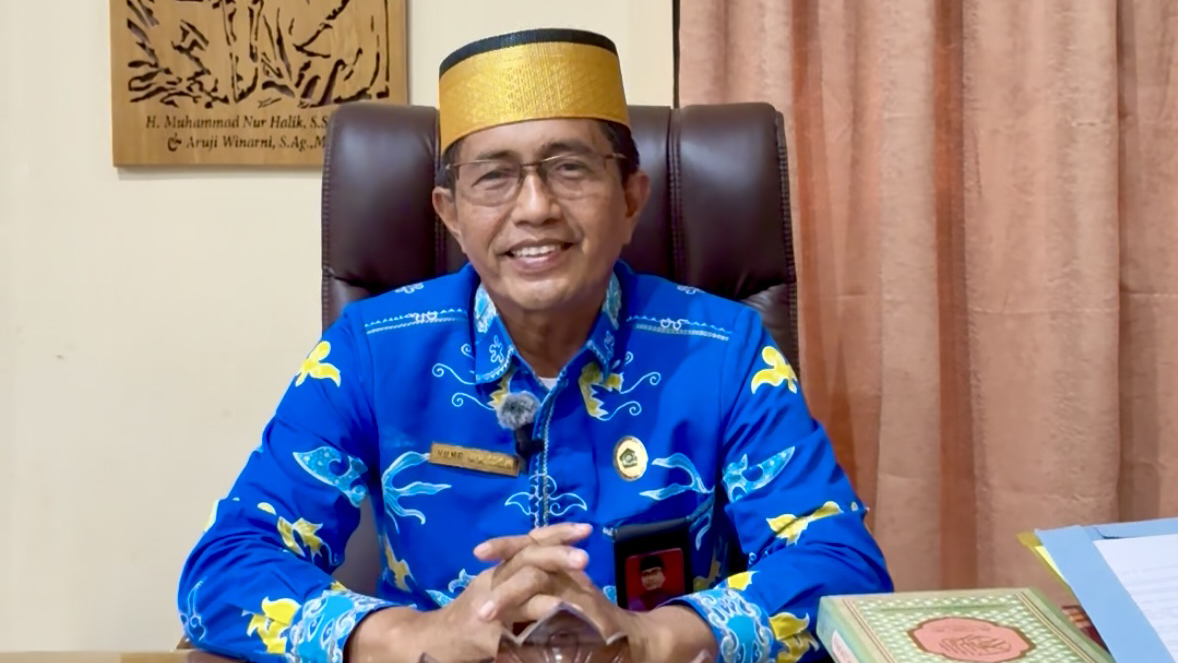 Kakankemenag Maros, H. Muhammad Nur Halik bakal jadi khatib Salat Idul Fitri 1447 Hijriah tingkat Kabupaten Maros (foto: Vicha)