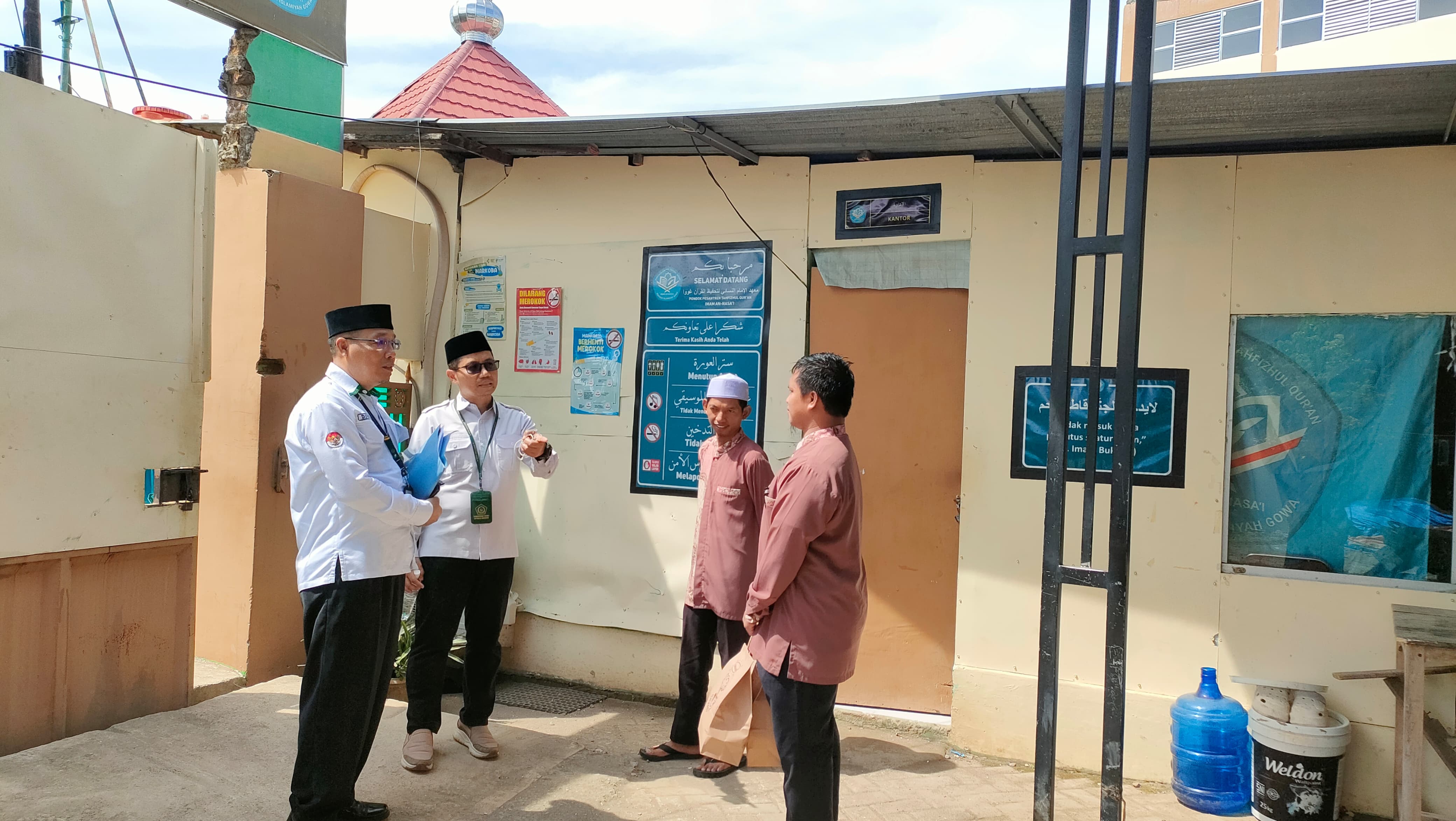 Kasi Pontren di salah satu sudut pondok