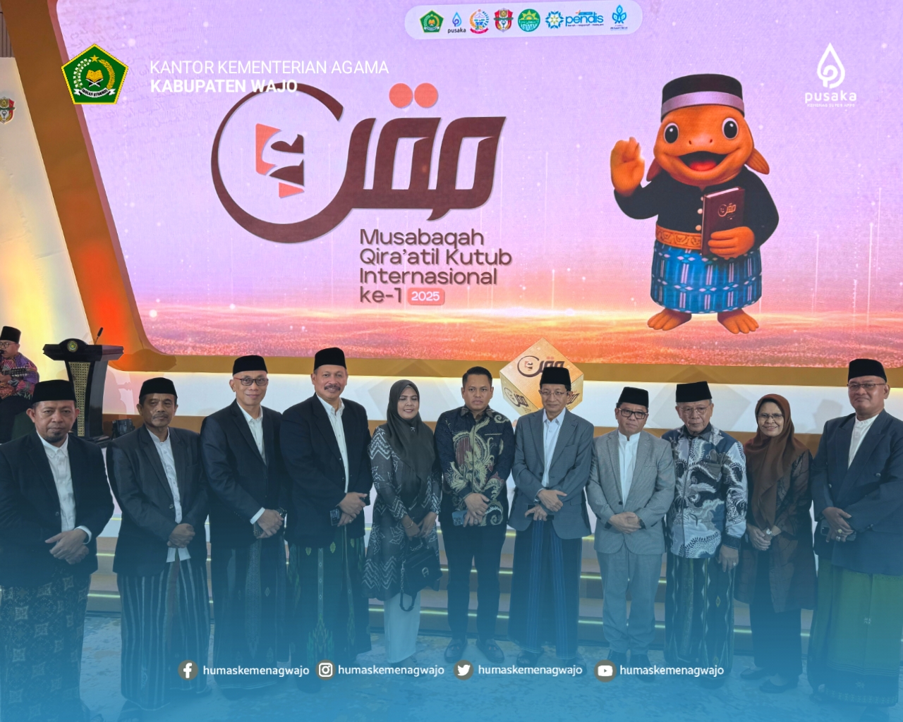 Menuju MQKI 2025: Logo dan Maskot Diluncurkan, Pesantren As'adiyah Jadi Tuan Rumah