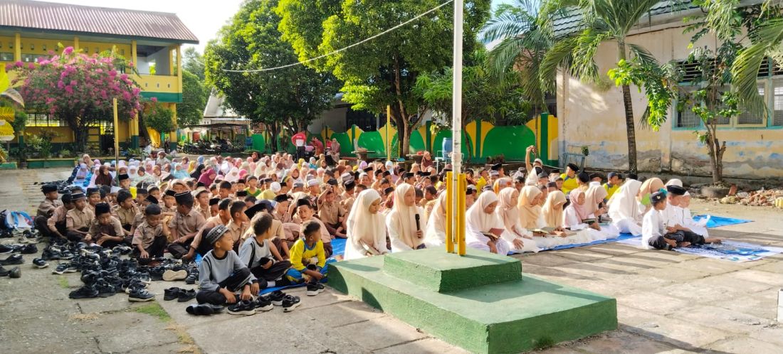 MIN 3 Bone Tanamkan Karakter Religius Lewat Sholat Dhuha dan Murajaah Juz 30 Setiap Jum’at