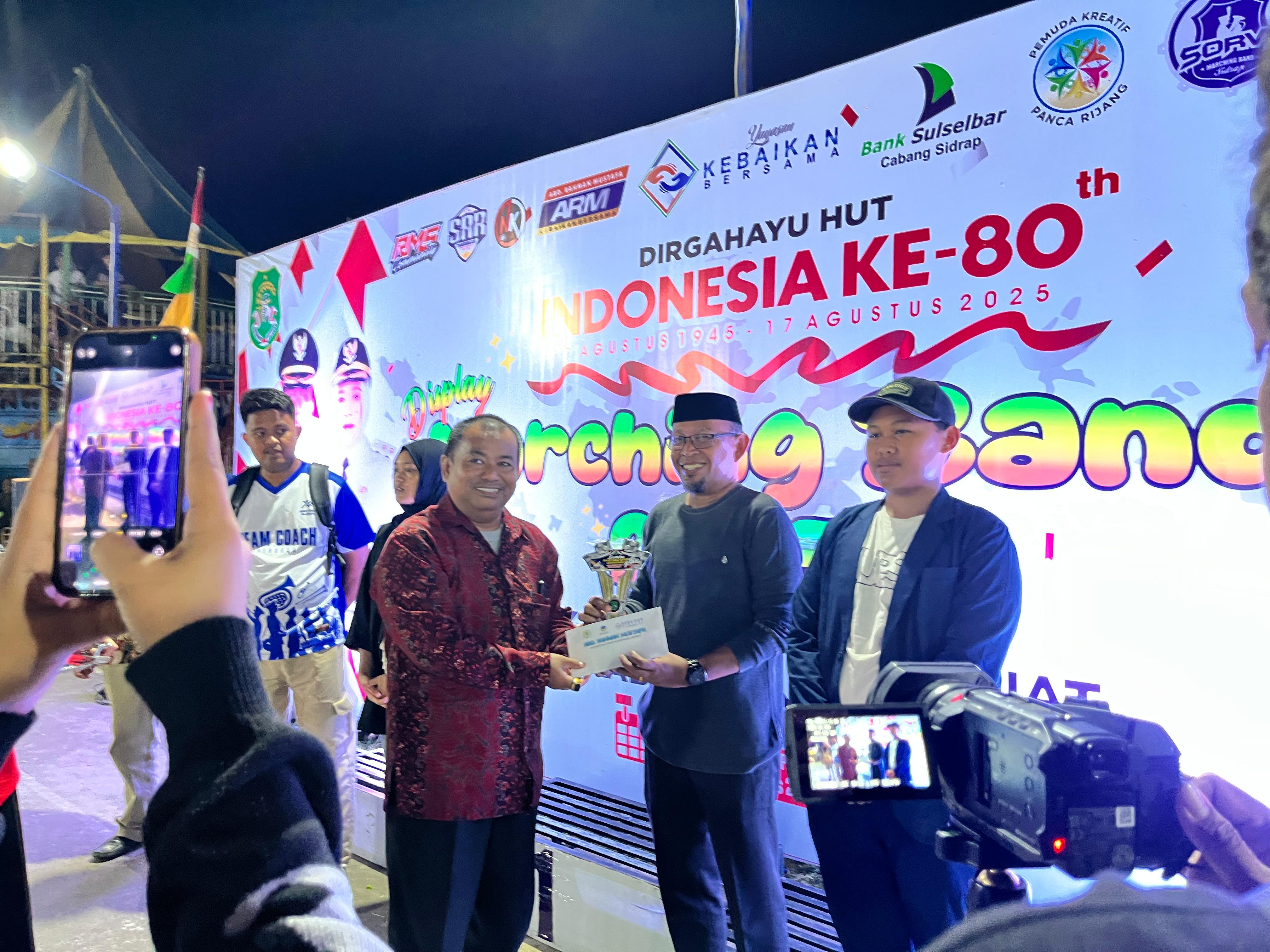 Hornline Terbaik Diraih Marching Band Makkiade MTsN 2 Sidrap.