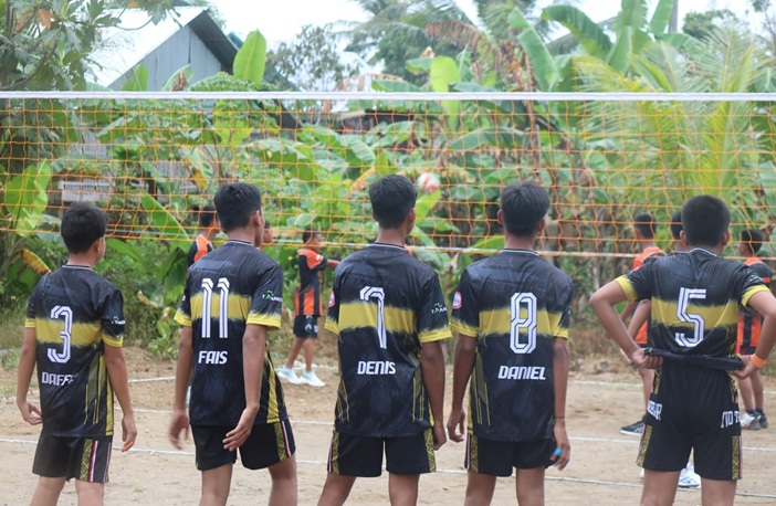 MTsN 1 Sidrap Juara 1 Pertandingan Voly dalam Rangka Dirgahayu Kemerdekaan RI Ke-80.