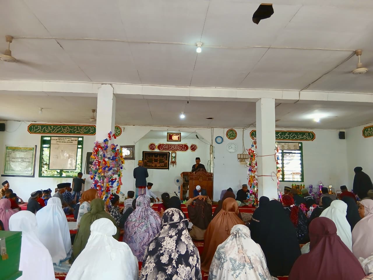 Foto Maulid Nabi di dusun Tinco