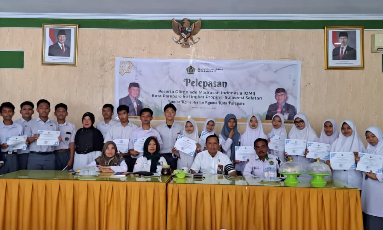 Pelepasan Peserta OMI ke Tingkat Provinsi