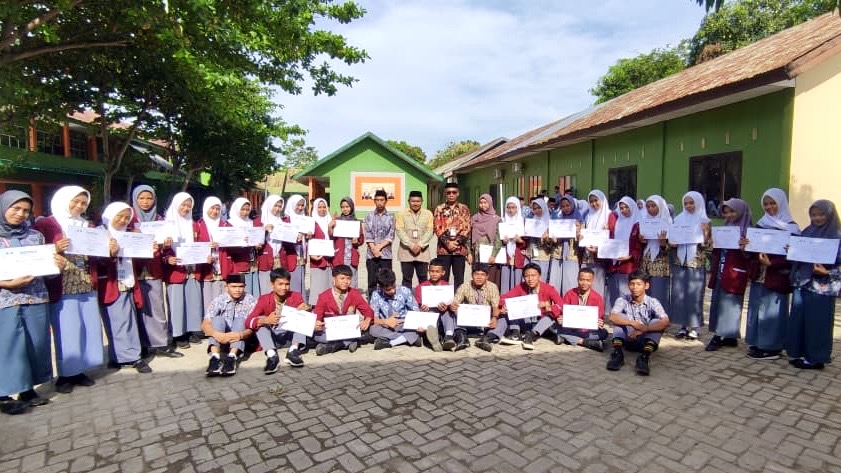 Pelantikan Pengurus OSIM Baru MAN Bantaeng pada Rabu, 22 Oktober 2025 (Foto: Humas MAN Bantaeng)