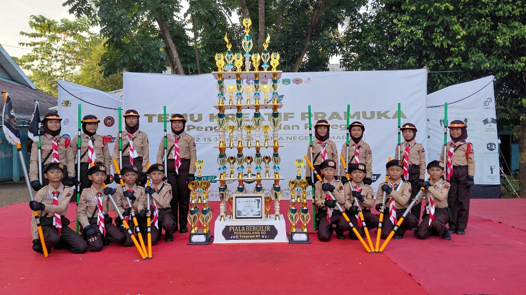 Prestasi Pramuka MIN Maros.