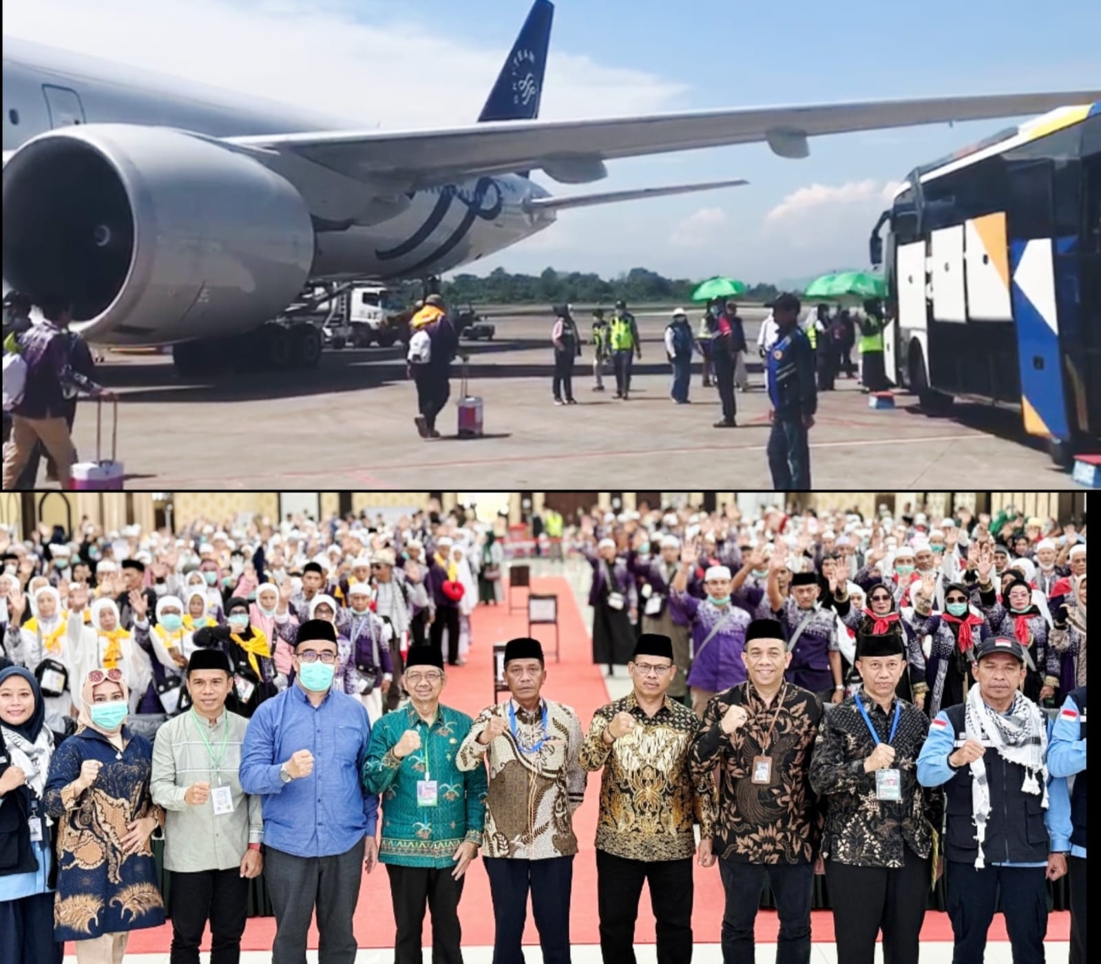 Kloter 39 Akhiri Operasional Penyelenggaraan Haji Sulawesi Tenggara Tahun 2025