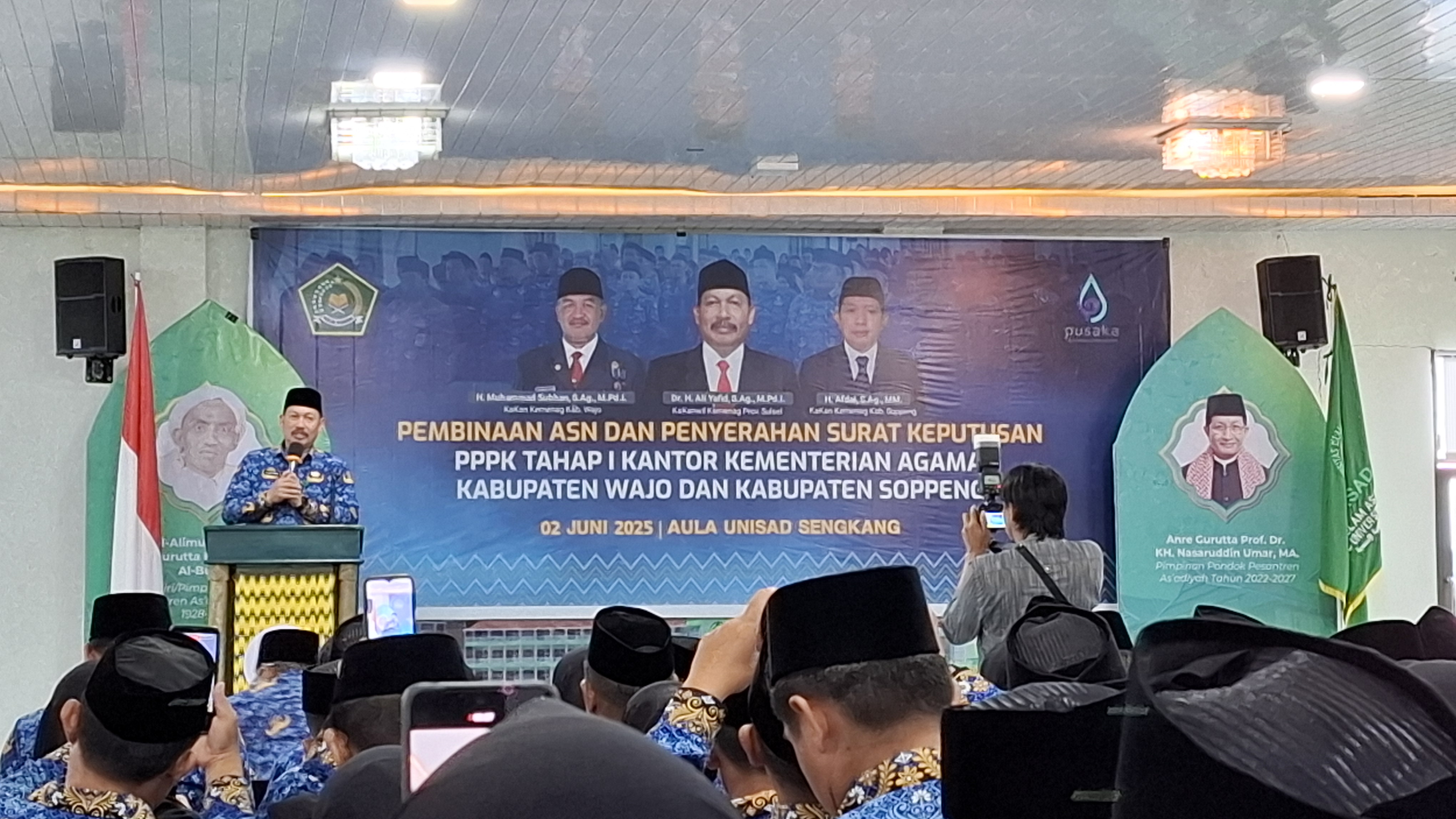 Kakanwil Kemenag Sulsel Menyampaikan Arahan