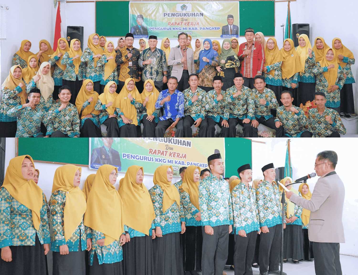 Pengurus KKG MI Kabupaten Pangkep Tahun 2025 Dikukuhkan, Siap Tingkatkan Kualitas Pendidikan Madrasah