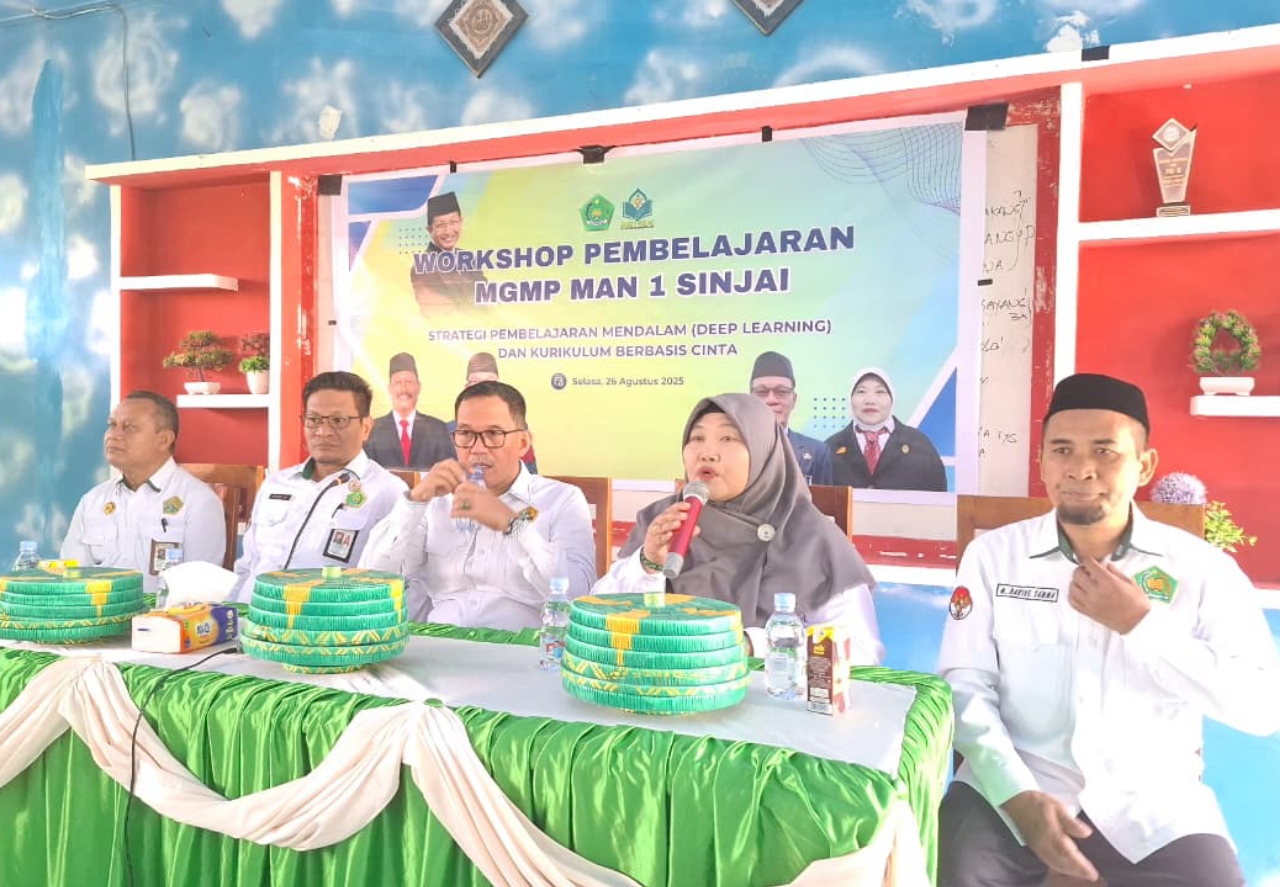 MAN 1 Sinjai Terima Kunjungan Kabid Penmad Sulsel, Launching PTSP dan Studio Musik