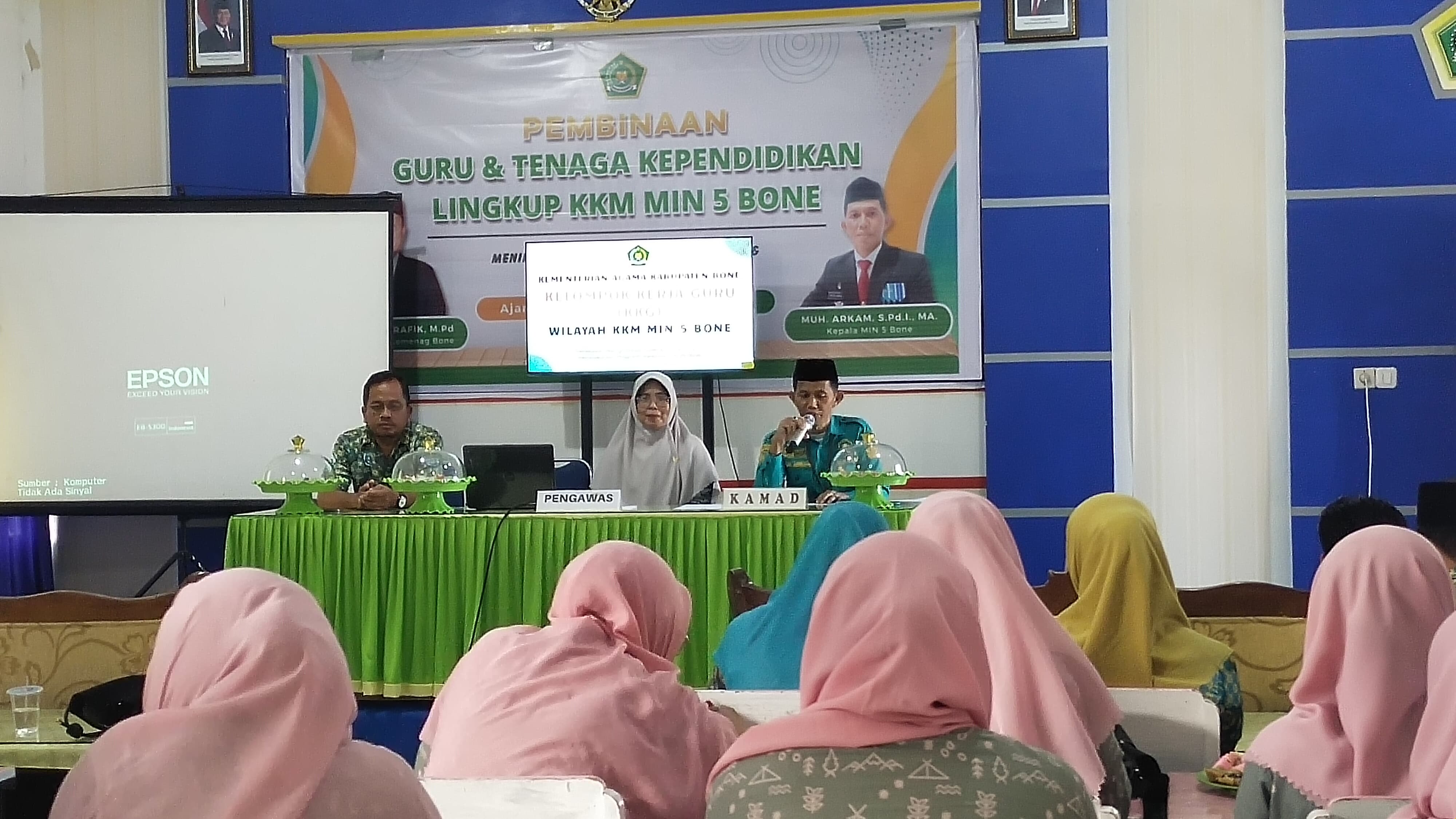 Pelaksanaan KKG Wilayah KKM MIN 5 Bone