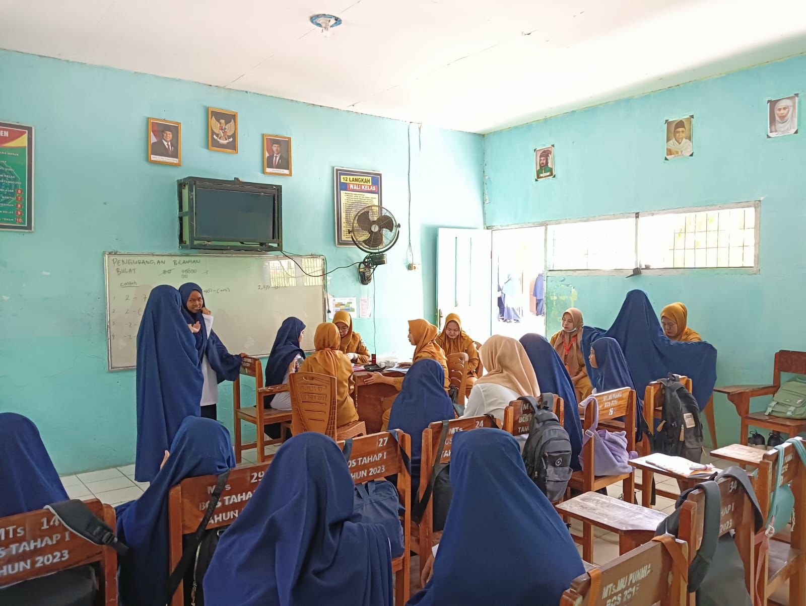 Puskesmas Mattiro Bulu Gelar Skrining Kesehatan Gratis di MTs Muhammadiyah Punnia