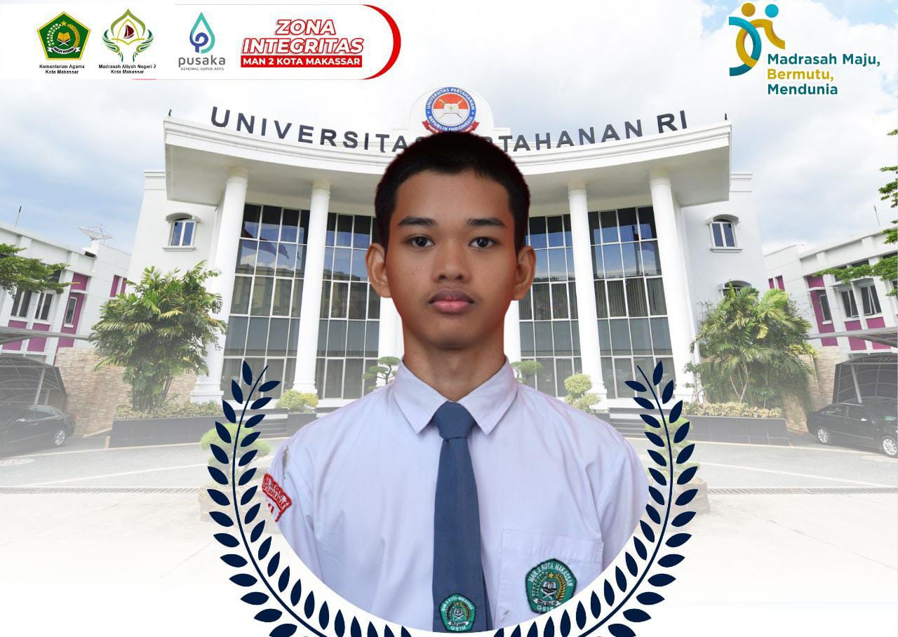 Rahmat, Siswa MAN 2 Kota Makassar Lolos Seleksi masuk Unhan