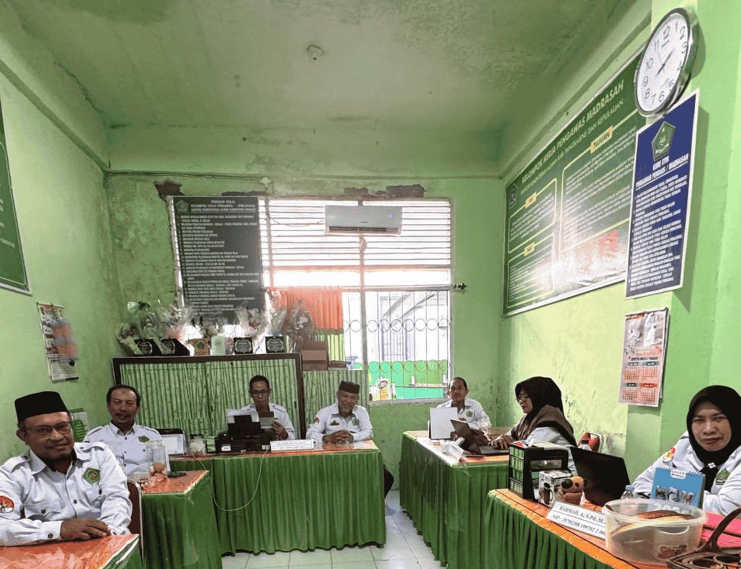 Rapat Evaluasi Pengawas Madrasah Kemenag Pangkep: Bahas Kurikulum Berbasis Cinta dan Pendampingan Awal Tahun Pelajaran
