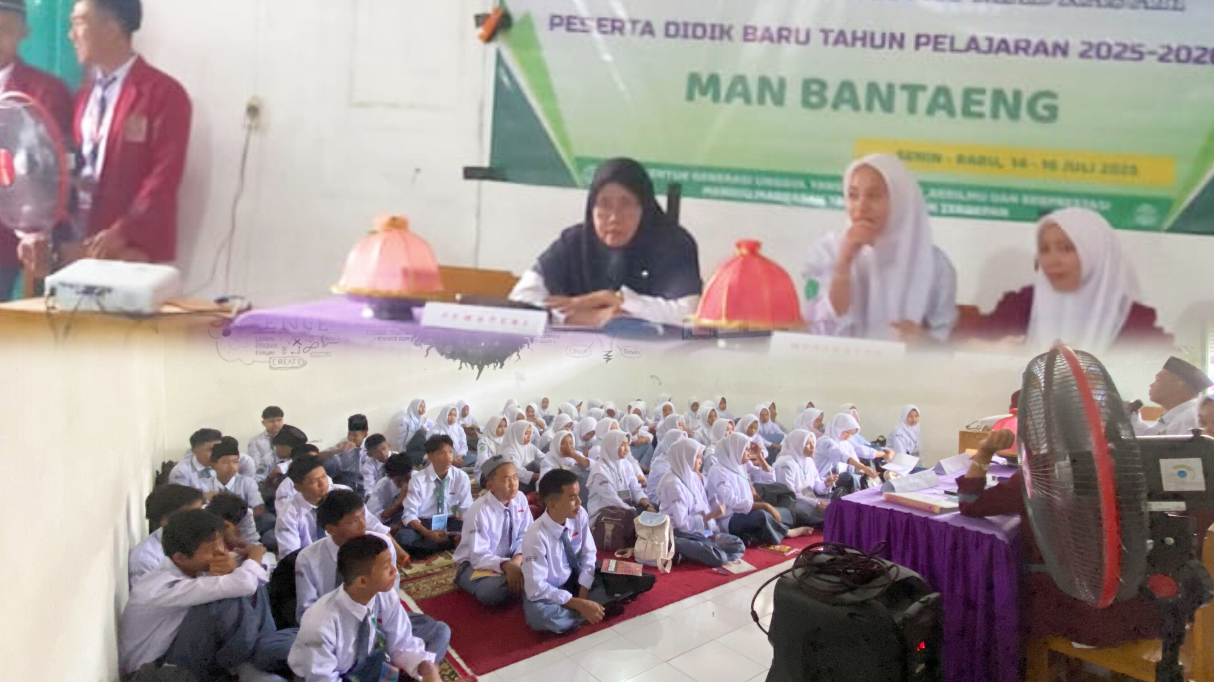 Siswa MAN Bantaeng Ikuti Hari Pertama MATSAMA 2025 pada Senin, 14 Juli 2025 (Foto: Humas MAN Bantaeng)